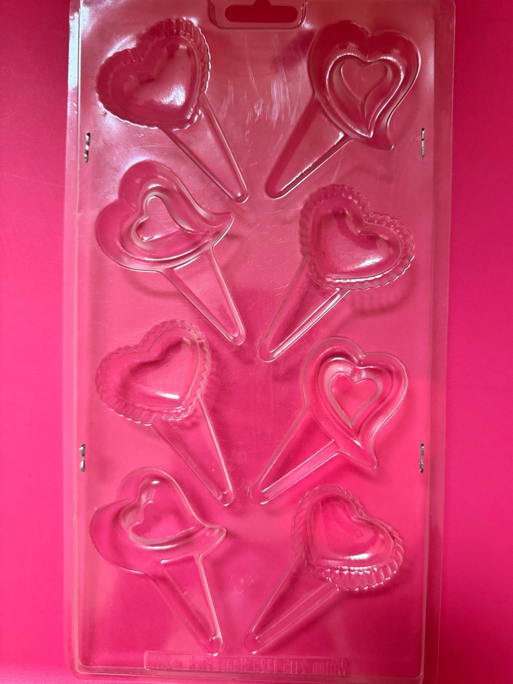 Assorted Plastic Candy Mold Trays - 5 trays